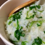 福祉施設の食事で春の七草